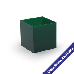 Green Acrylic 5-Sided Box